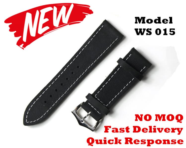 OEM Factory Wholesale Leather Watch BandWS015
